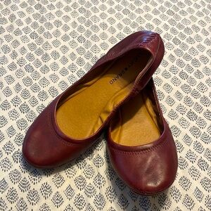 Lucky Brand Emmie Ballet Leather Flats